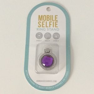 Purple pop socket